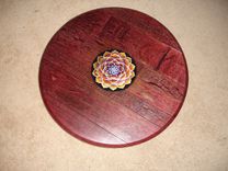 Custom Wine Barrel Lazy Susan 1 small