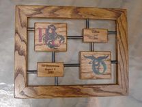 Anniversary Gift (Wood And Iron) 1 small