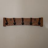 Arts And Crafts - Quarter-Sawn Oak Coat Rack 1 small