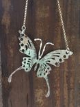 Mama Mia Here We Go Again Instpired Butterfly Necklace In Sterling Silver 1 small