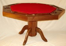 Walnut Poker Table 1 small