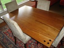 Brazilian Cherry Dining Table 1 small