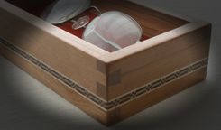 Cherry Tray With Custom Banding 4 small