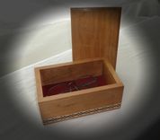 Cherry Keepsake Box With Inlay Banding 1 small