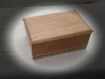 Cherry Keepsake Box With Inlay Banding 4 small