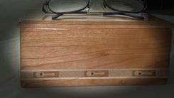 Cherry Keepsake Box With Guitar Inlay Banding 2 small