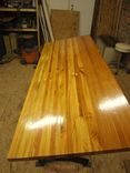 Industrial Drafting Desk With Reclaimed Wood Top 5 small
