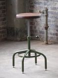 Walnut Factory Green Stools 1 small