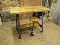 French Industrail Work Station 3 small