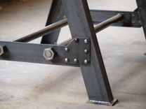 Industrial A Frame Table Kitchen Island Bar 3 small