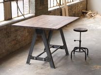 Industrial A Frame Table Kitchen Island Bar 1 small