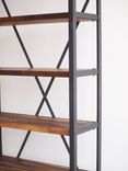 Walnut Engineers Industrial Bookcase 3 small