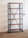 Walnut Engineers Industrial Bookcase 1 small