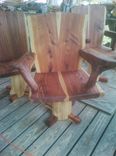 Cedar Slab Chairs 2 small