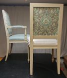 Sample - Dining Chairs Painted And Reupholstered 1 small