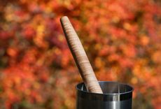 Curly Maple French Rolling Pin 1 small