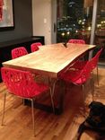 Live Edge Maple Dining Table 4 small