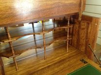 Solid Quartersawn English Oak Drinks Cabinet 4 small