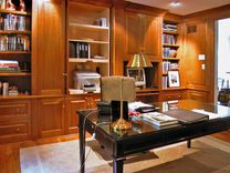 Large Paneled Office In Cherry 1 small