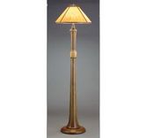 Comfort Floor Lamp W/ Translucent Wood Shade 1 small