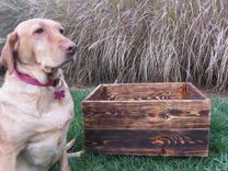 Large Wood Crate Stackable Made From Reclaimed Wood Pallets 4 small