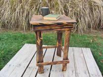 Nightstand Side Table Made From Reclaimed Pallet Wood 1 small