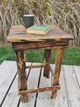 Nightstand Side Table Made From Reclaimed Pallet Wood 3 small