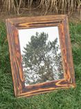 Mirror 23x27 With Wood Frame - Any Size Available - Made From Reclaimed Wood Pallets 2 small