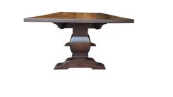 Rustic Walnut Trestle Table 3 small