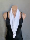 White Chiffon Scarf 3 small