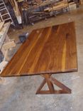 Black Walnut Trestle Table 1 small