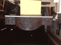 Hand Carved, Solid Alder Vanity Front 10 small