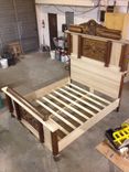 Antique Quarter-Sawn White Oak Bed Expansion 1 small