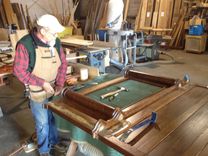 Antique Quarter-Sawn White Oak Bed Expansion 5 small