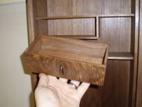 For Sale - "Dark Timber" - Krenovian Brandy And/Or Whiskey Cabinet 2 small