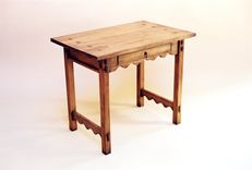 "Los Gatos Canyon" - Native Pine Occasional Table 1 small