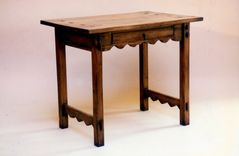 "Los Gatos Canyon" - Native Pine Occasional Table 2 small