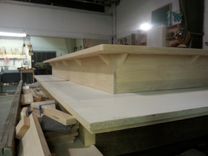 Contemporary Platform Frame For Swiss Sleep System Bed. 2 small