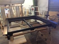 Contemporary Platform Frame For Swiss Sleep System Bed. 4 small