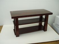 Genkan Bench / Entryway Bench In White Oak And Fir 3 small