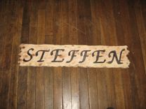 Camp Sign - Wood Burnt 5 small