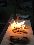 Business Sign - Custom Burnt 2 small