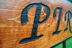 Business Sign - Custom Burnt 8 small