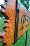 Business Sign - Custom Burnt 9 small