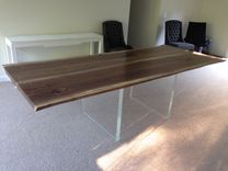 Live Edge Black Walnut With Acrylic Base 5 small