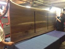 Live Edge Black Walnut With Acrylic Base 6 small
