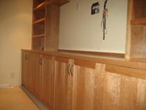 Cherry Media Cabinet 2 small