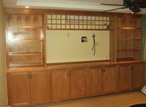 Cherry Media Cabinet 1 small