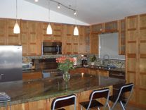 Cherry Kitchen Cabinets 1 small