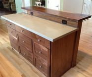 Kitchen Island With Slab Bar Top 1 small